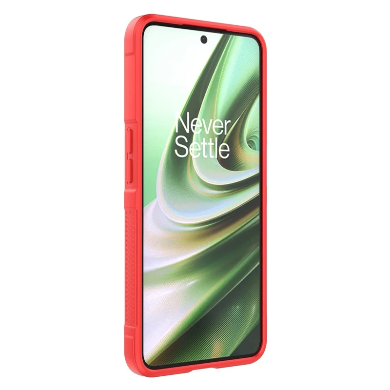 Soft TPU Phone Case for OnePlus Ace 5G / 10R 5G , Shockproof Rugged Protection Cover - Red