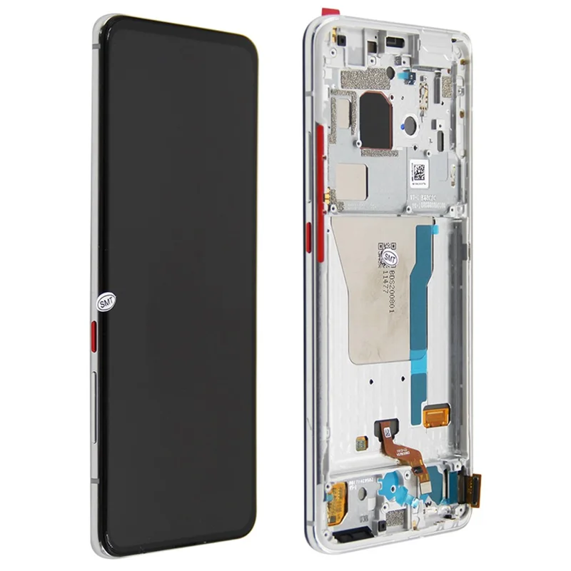 For Xiaomi Redmi K30 Pro / Poco F2 Pro Grade C OLED Screen and Digitizer Assembly + Frame Repair Part (without Logo) - Silver