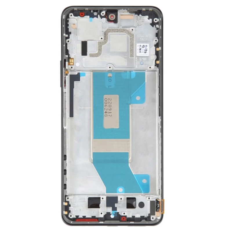 For Xiaomi Redmi K50 / K50 Pro Grade C LCD Screen and Digitizer Assembly + Frame (TFT Technology) (without Logo) - Black