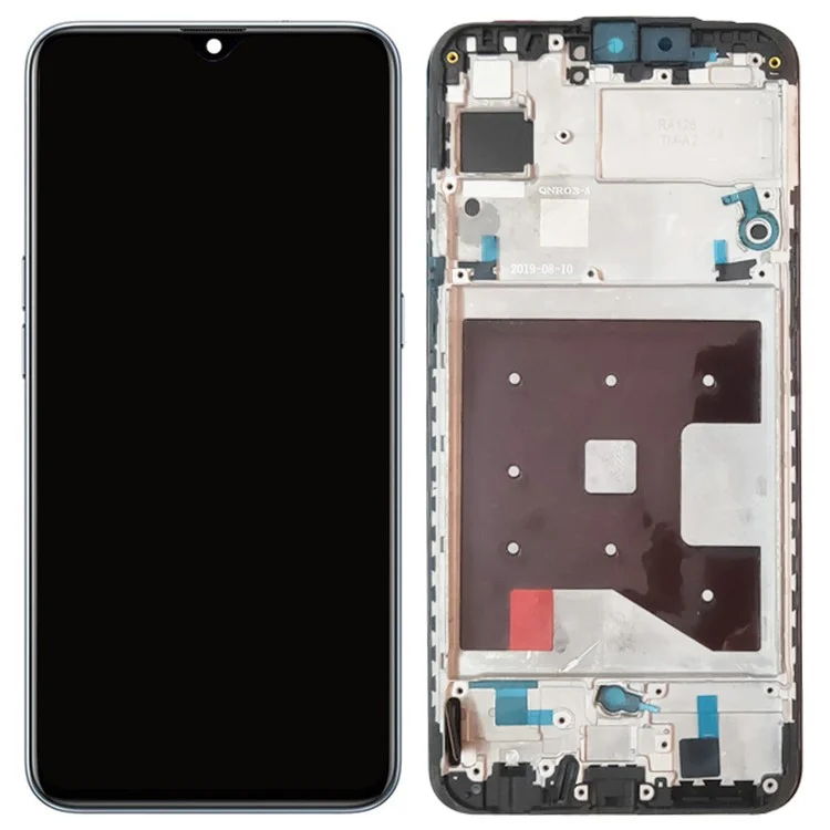 Для Oppo K5 / Realme XT / Realme X2 Grade C Oled Screen и Сборка Digitizer + Parte Part (без Логотипа)