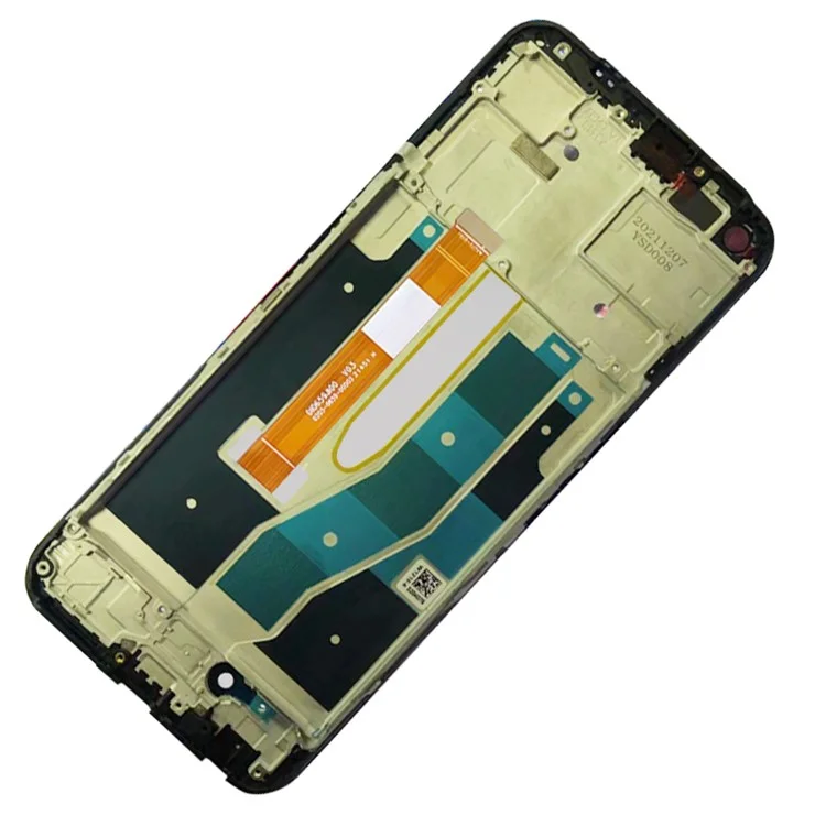 Für Realme 9 Pro 5G RMX3471 RMX3472 / Realme 9 5G Grad B LCD-Bildschirm und Digitizer-Baugruppe + Rahmen-Reparaturteil (ohne Logo)