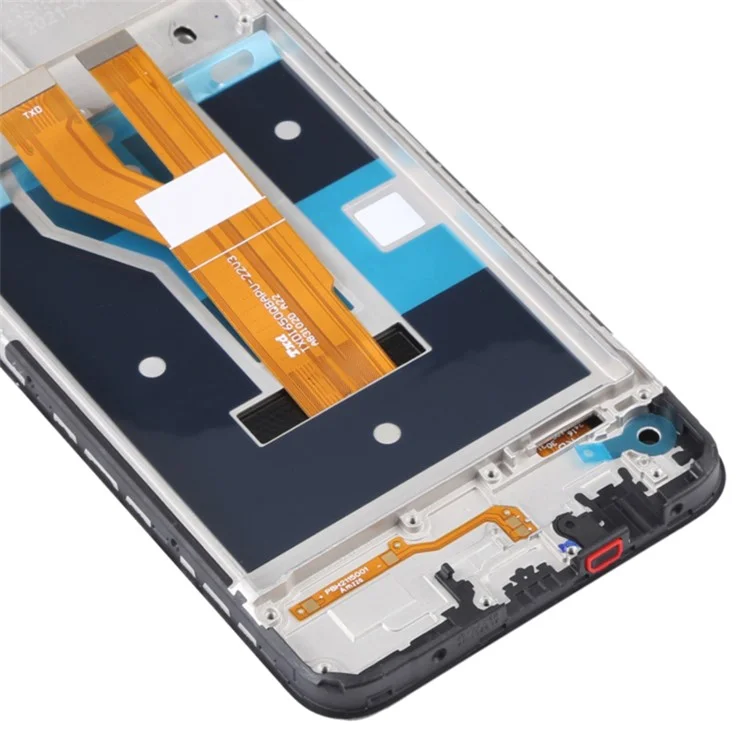 Para Realme C20 / C21 4G / C11 (2021) Grade C LCD Screen and Digitizer Assembly + Peça de Substituição de Estrutura (sem logotipo)