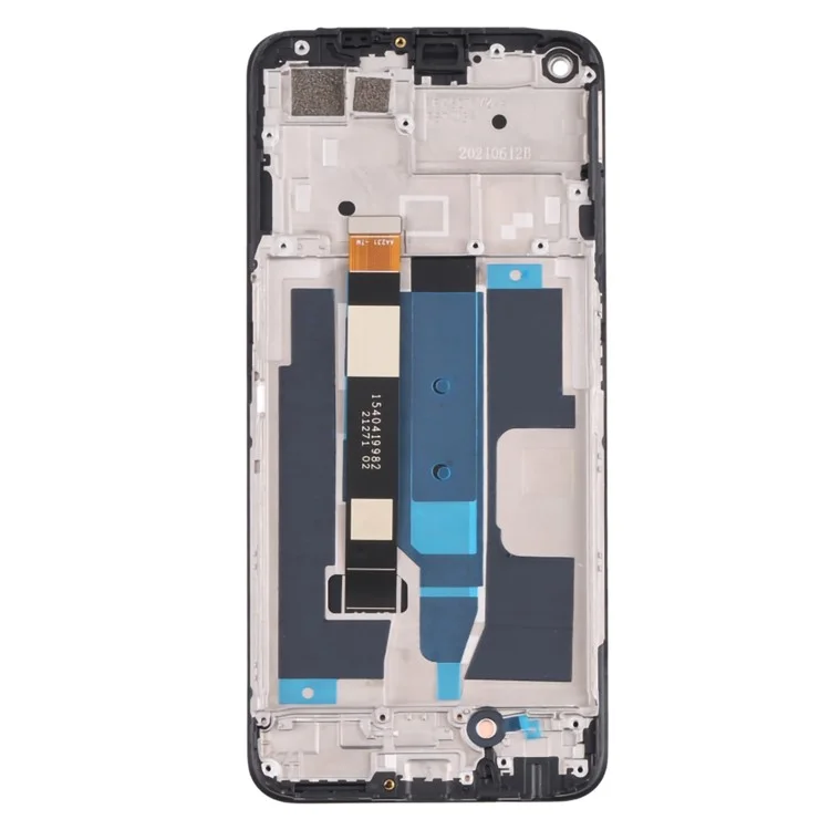 Para Realme 8 5G RMX3241 Pantalla LCD y Conjunto de Digitalizador de Grado B + Pieza de Reparación de Marco (sin Logotipo)