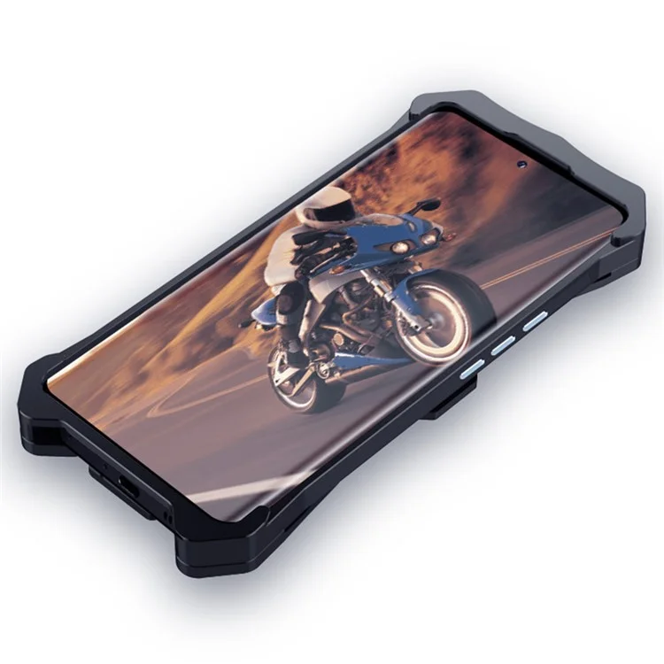 For Oppo Reno10 Pro 5G (Global) / Reno10 Pro+ 5G Anti-fall Phone Case Aluminum Alloy Shockproof Cover