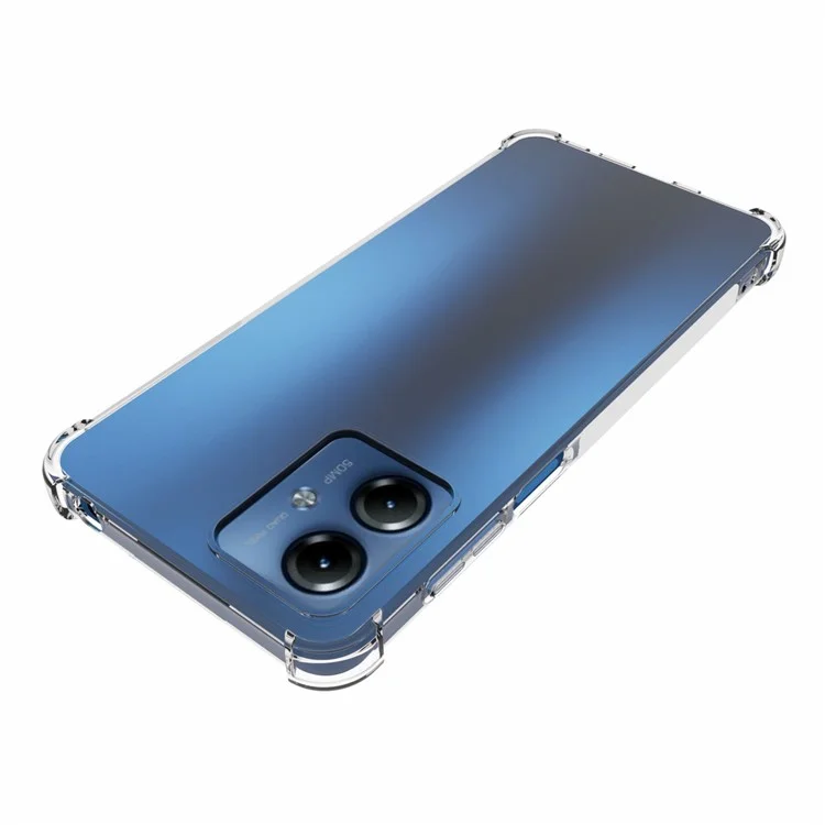 Для Motorola Moto G14 4G Мягкий TPU Чехол для сотового телефона Супер прозрачный Anti-Slip Мобильный телефон Cover