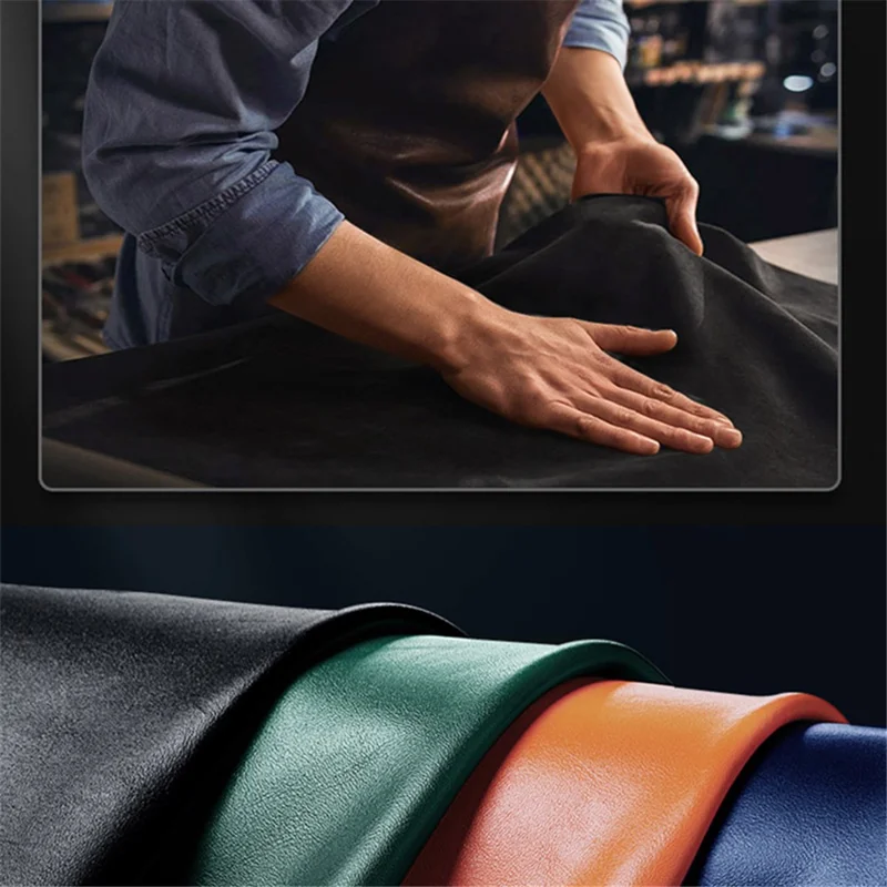 X-LEVEL Bojue-3-Serie für iPhone 15 Pro PU-Leder beschichtete TPU-Hülle Anti-Drop-Telefonhülle - Schwarz