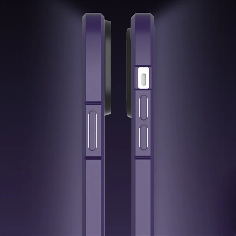 X-LEVEL Crystal Clear Series Slim Phone Case for iPhone 15 Pro Max Anti-Drop TPU+PC Phone Case Compatible with MagSafe - Transparent