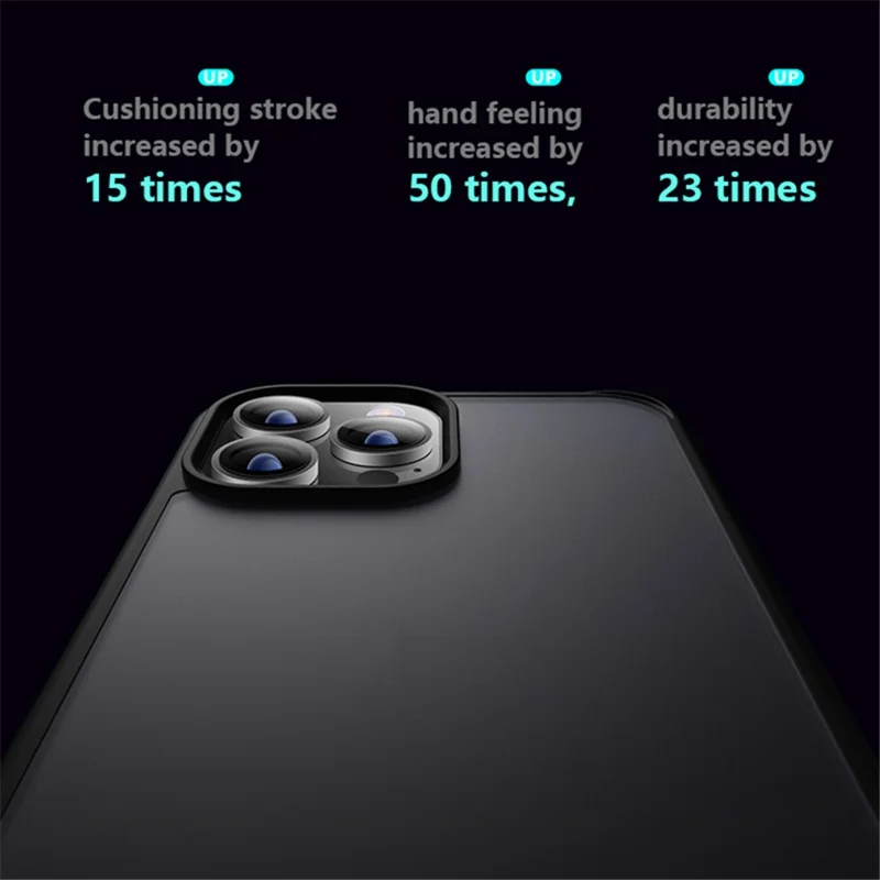 X-LEVEL For iPhone 15 Rubberized Skin-touch Acrylic Case Anti-drop Cellphone Back Cover - Navy Blue