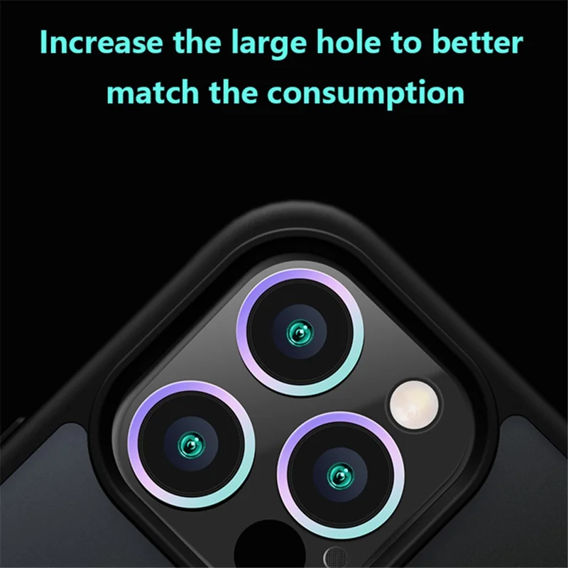 X-LEVEL For iPhone 15 Rubberized Skin-touch Acrylic Case Anti-drop Cellphone Back Cover - Navy Blue