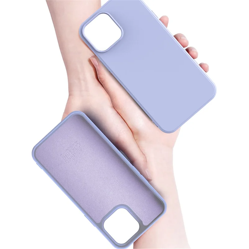 X-LEVEL For iPhone 15 Pro Max Anti-drop TPU Phone Case Liquid Silicone Texture Protection Cover - Purple