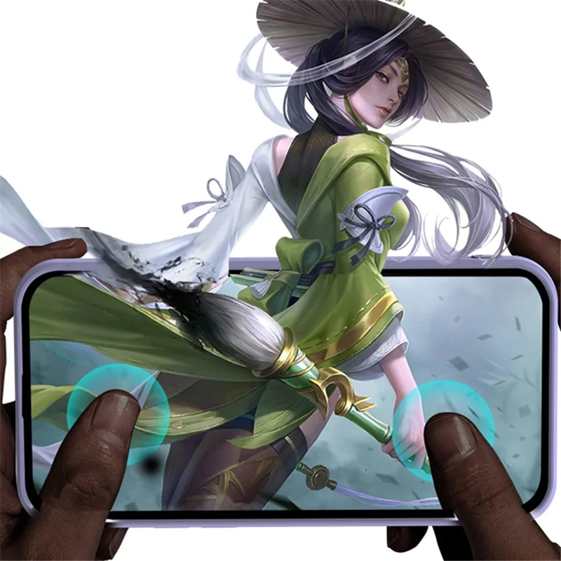 X-LEVEL Per iPhone 15 Pro Custodia Morbida in TPU Texture Silicone Liquido Antishock - Nero