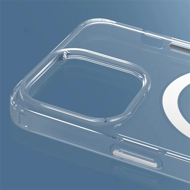 X-LEVEL Stoßfestes Handyhülle für iPhone 15 Pro Max TPU+PC Ultra Klare Handyhülle kompatibel mit MagSafe