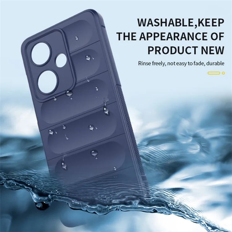 For OnePlus Nord CE3 5G Mobile Phone Cover Soft TPU Rugged Protective Case - Dark Blue