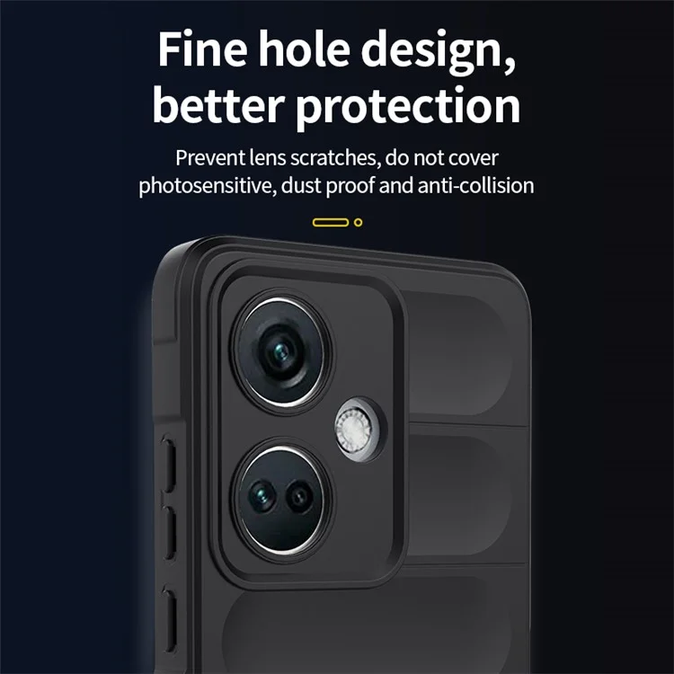 For OnePlus Nord CE3 5G Mobile Phone Cover Soft TPU Rugged Protective Case - Dark Blue