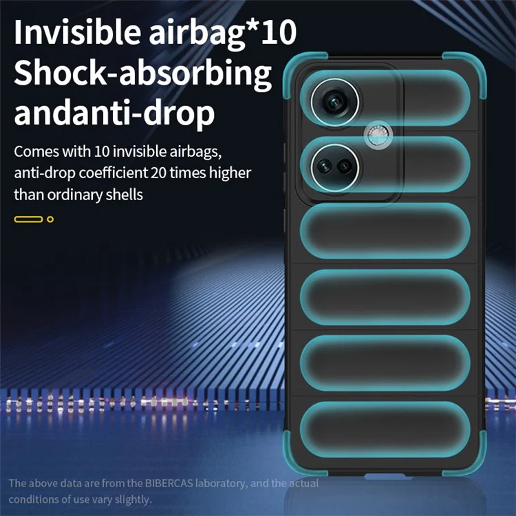 For OnePlus Nord CE3 5G Mobile Phone Cover Soft TPU Rugged Protective Case - Dark Blue