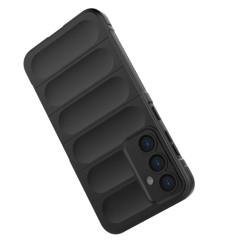 Прочный TPU-чехол для Samsung Galaxy S23 FE, противоскользящий чехол для защиты от падения - черный