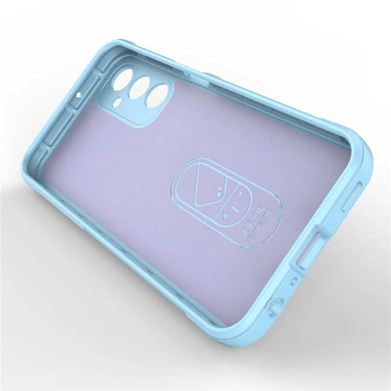 Slagfast mobilskal för Samsung Galaxy F34 5G / M34 5G Skyddande robust TPU-mobilskal - Babyblå
