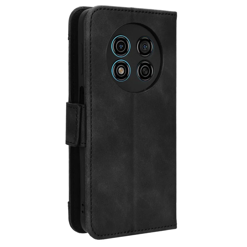 Для Ulefone Note 15 Кошелек Чехол PU Кожа Стенд Несколько Слотов для Карт Защитный Чехол для Телефона - Черный