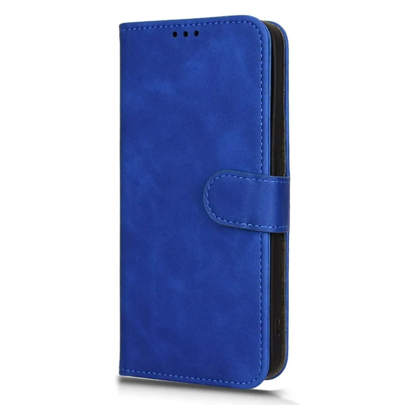 For Nothing Phone (2) Phone Case Stand Skin-touch Wallet PU Leather Full Protection Phone Cover - Blue