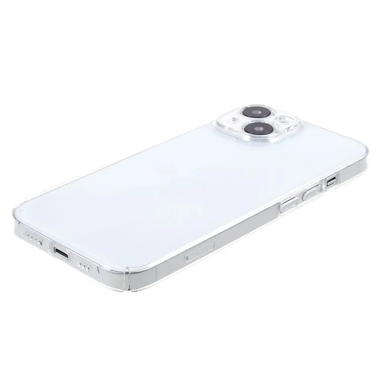 100PCS For iPhone 14 Slim-Fit Hard Phone Case HD Transparent Shell Clear Plastic Cell Phone Cover
