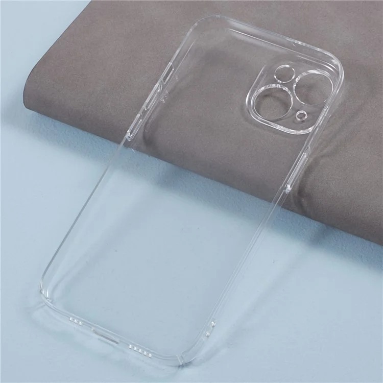 100PCS For iPhone 14 Slim-Fit Hard Phone Case HD Transparent Shell Clear Plastic Cell Phone Cover