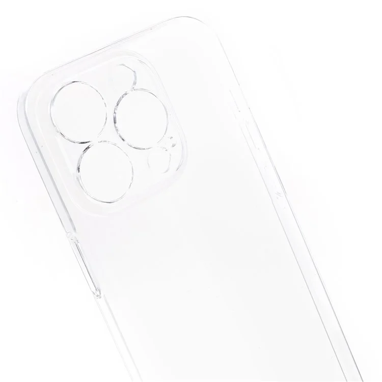 100PCS For iPhone 12 Pro Max Hard Phone Case HD Transparent Shell Clear Slim-Fit Plastic Cell Phone Cover