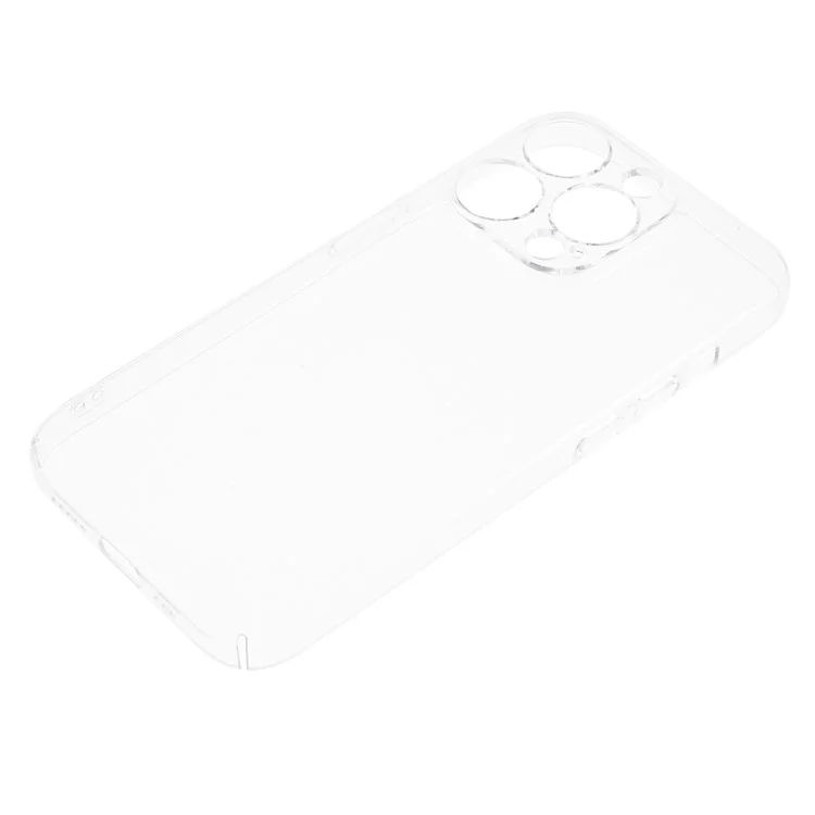 100PCS For iPhone 12 Pro Max Hard Phone Case HD Transparent Shell Clear Slim-Fit Plastic Cell Phone Cover