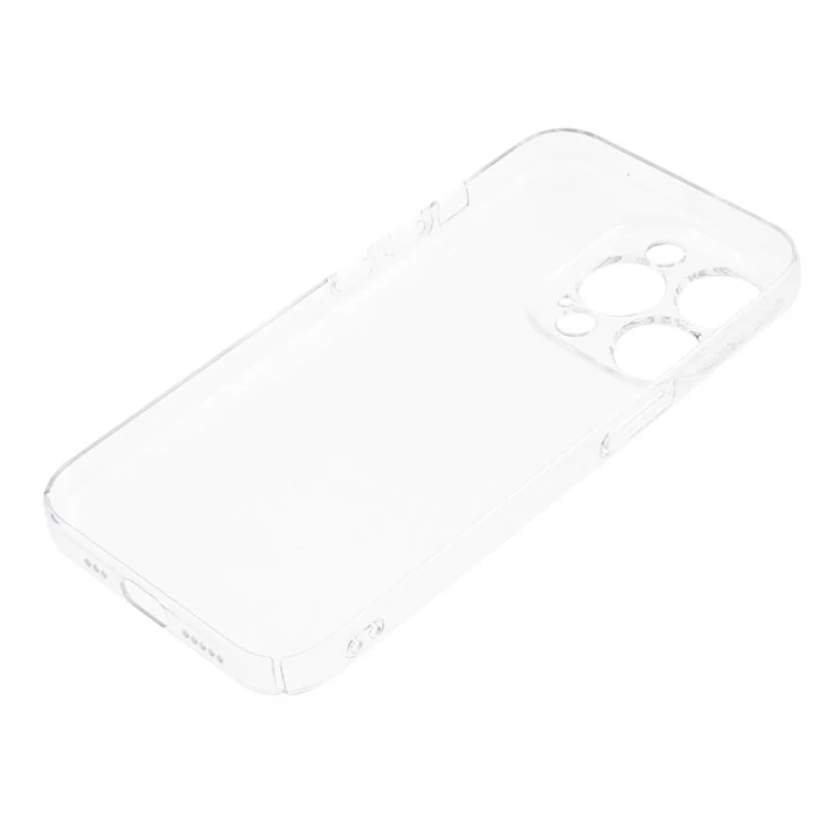 100PCS For iPhone 12 Pro Max Hard Phone Case HD Transparent Shell Clear Slim-Fit Plastic Cell Phone Cover