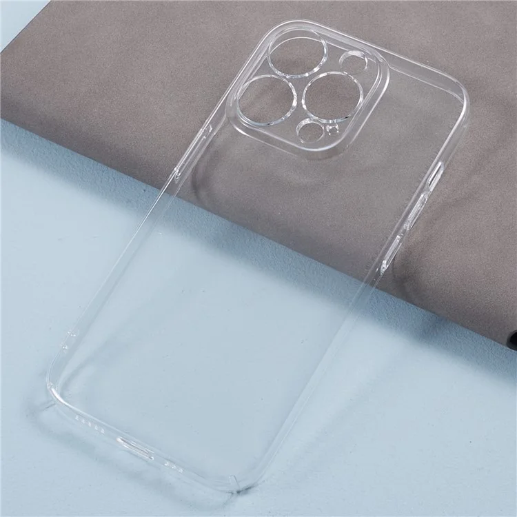 100PCS For iPhone 12 Pro Max Hard Phone Case HD Transparent Shell Clear Slim-Fit Plastic Cell Phone Cover