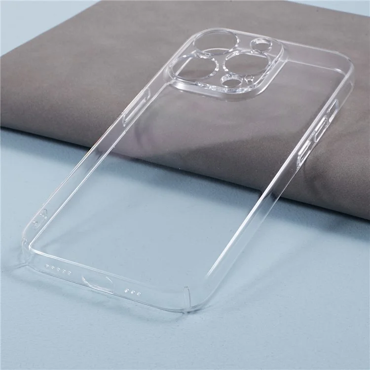 100PCS For iPhone 12 Pro Max Hard Phone Case HD Transparent Shell Clear Slim-Fit Plastic Cell Phone Cover