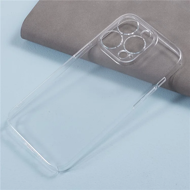 100PCS For iPhone 12 Pro Max Hard Phone Case HD Transparent Shell Clear Slim-Fit Plastic Cell Phone Cover