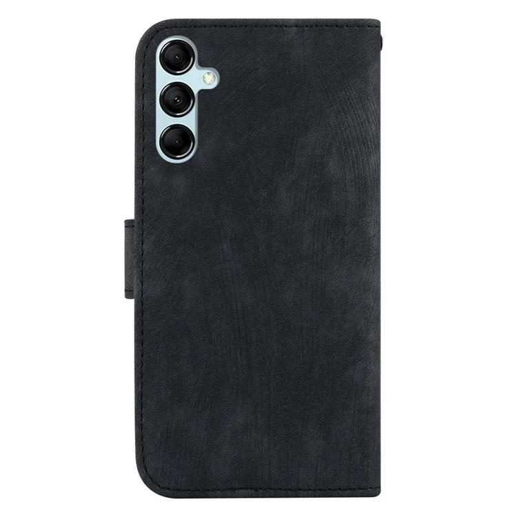 Custodia in pelle PU per Samsung Galaxy M54 5G / F54 5G, Cover per telefono con supporto a motivo tigre - Nero
