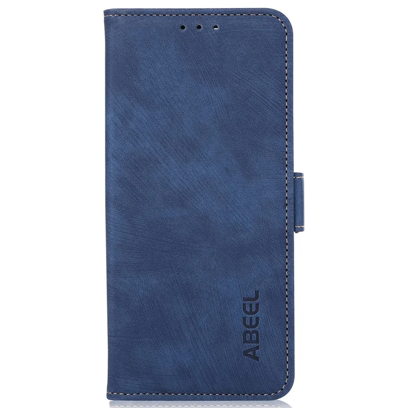 ABEEL For Honor 90 Wallet Stand PU Leather Case Retro Texture Anti-drop Phone Cover - Blue