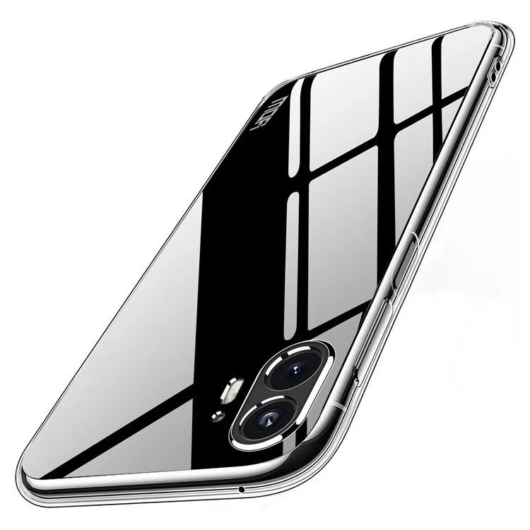 MOFI For Nothing Phone (2) Capa de Telefone Transparente Suave Capa Protetora de TPU Transparente