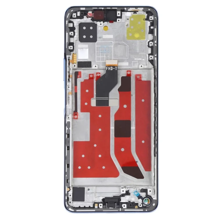 Para Huawei Nova 9 SE Grade C LCD Screen And Digitizer Assembly + Frame Substituição Parte (sem Logotipo) - Azul