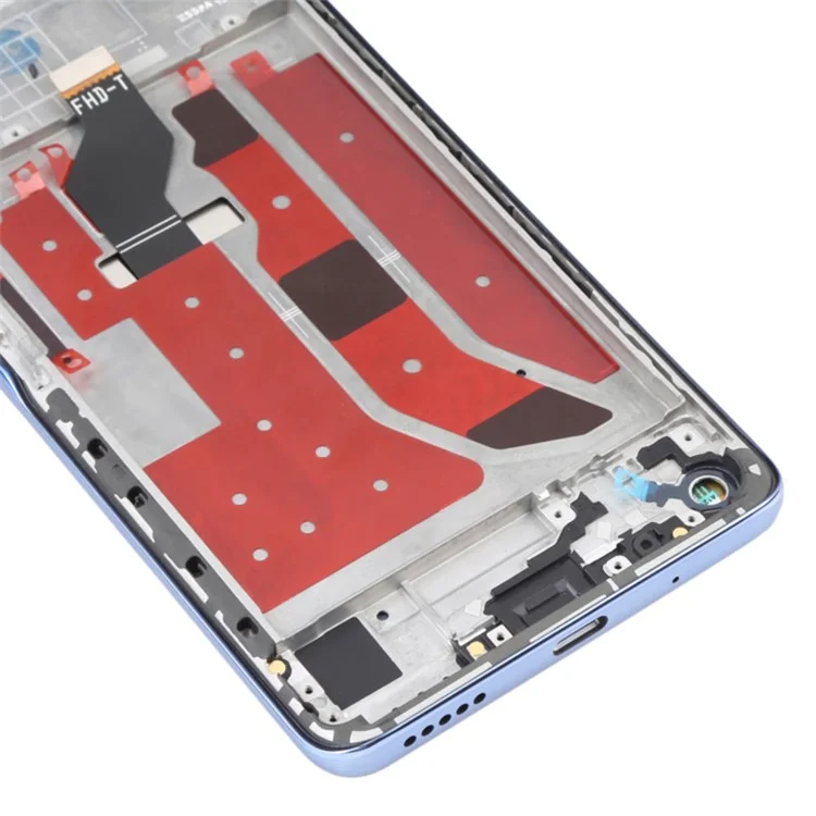 Pour Huawei nova 9 SE Grade C Écran LCD et ensemble de numériseur + pièce de remplacement de cadre (sans logo) - Bleu