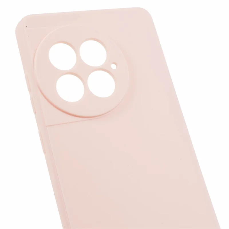 Para OnePlus Ace 2 Pro 5G Funda de Teléfono Suave de TPU Borde Recto Recorte Preciso Cubierta Posterior del Teléfono - Rosa