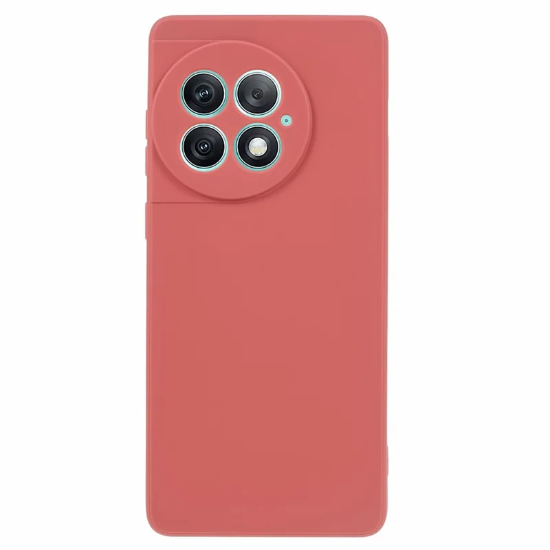 Для OnePlus Ace 2 Pro 5G Мягкий чехол TPU Телефон Прямой край Точный вырез Телефонная задняя крышка - Красный