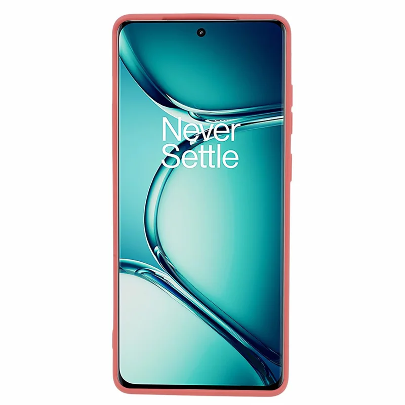 Для OnePlus Ace 2 Pro 5G Мягкий чехол TPU Телефон Прямой край Точный вырез Телефонная задняя крышка - Красный