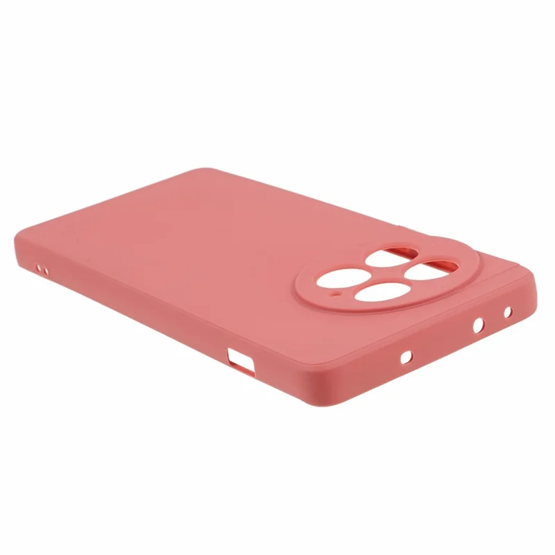 Для OnePlus Ace 2 Pro 5G Мягкий чехол TPU Телефон Прямой край Точный вырез Телефонная задняя крышка - Красный