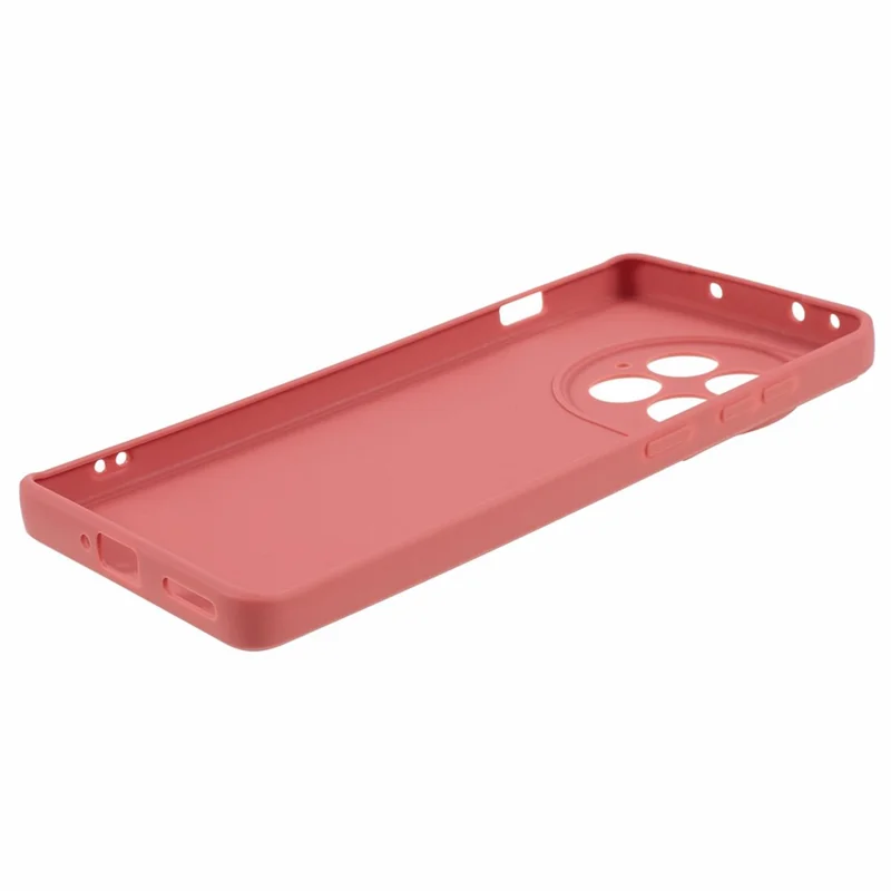 Для OnePlus Ace 2 Pro 5G Мягкий чехол TPU Телефон Прямой край Точный вырез Телефонная задняя крышка - Красный