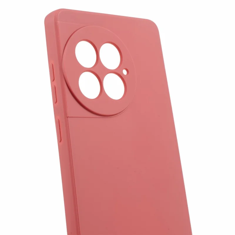 Для OnePlus Ace 2 Pro 5G Мягкий чехол TPU Телефон Прямой край Точный вырез Телефонная задняя крышка - Красный