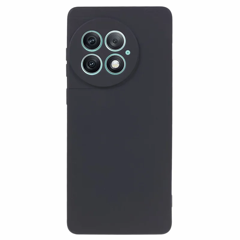 For OnePlus Ace 2 Pro 5G Soft TPU Phone Case Straight Edge Precise Cutout Phone Back Cover - Black