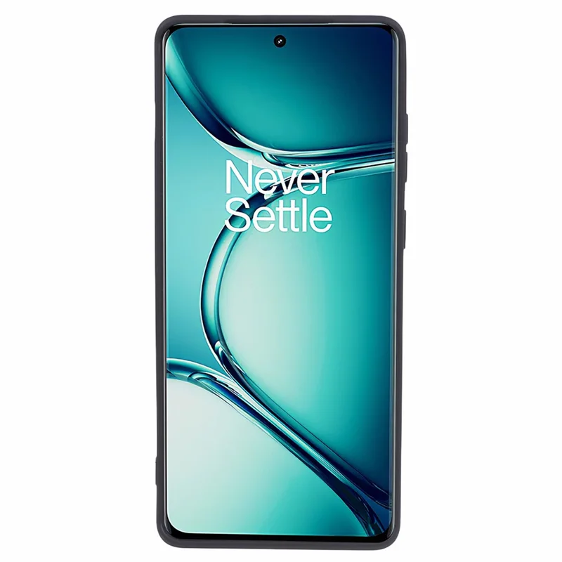For OnePlus Ace 2 Pro 5G Soft TPU Phone Case Straight Edge Precise Cutout Phone Back Cover - Black