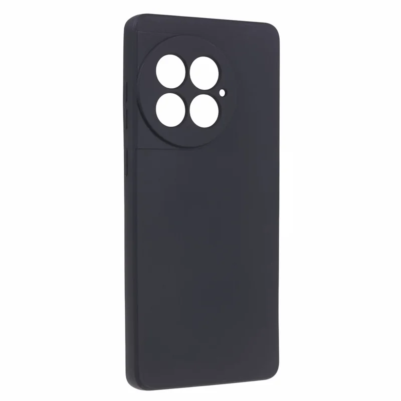 For OnePlus Ace 2 Pro 5G Soft TPU Phone Case Straight Edge Precise Cutout Phone Back Cover - Black