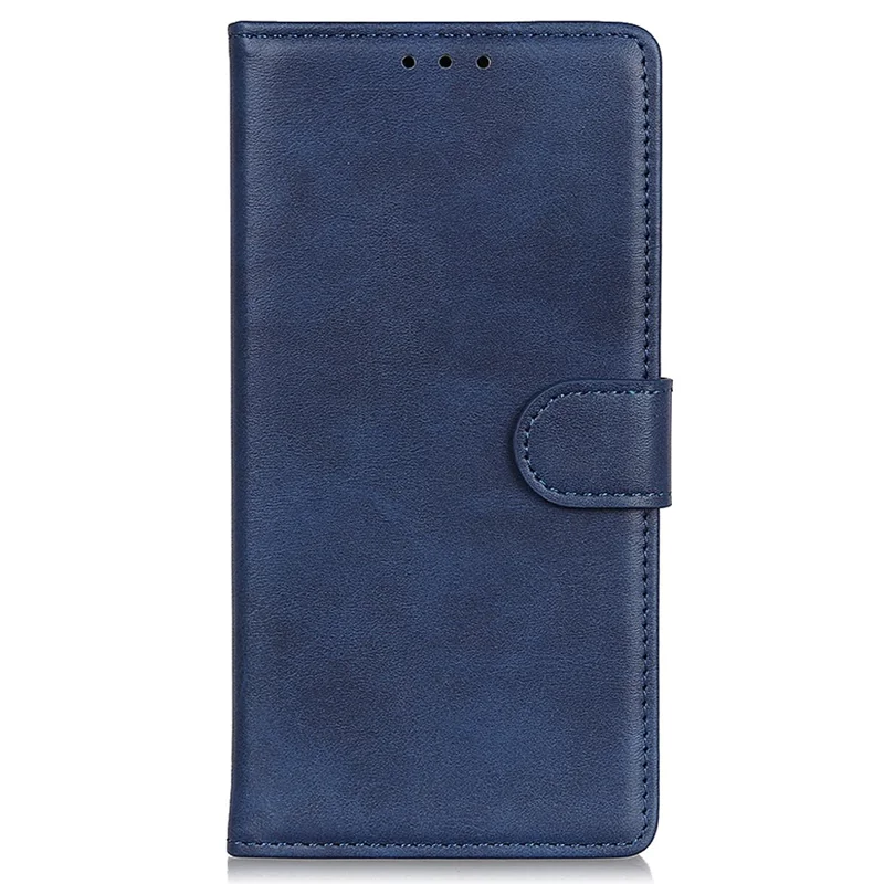 PU-Leder-Handyhülle für Honor 90, Rindsleder-Textur-Geldbörse mit Ständer, vollständig umhüllende Abdeckung - Blau