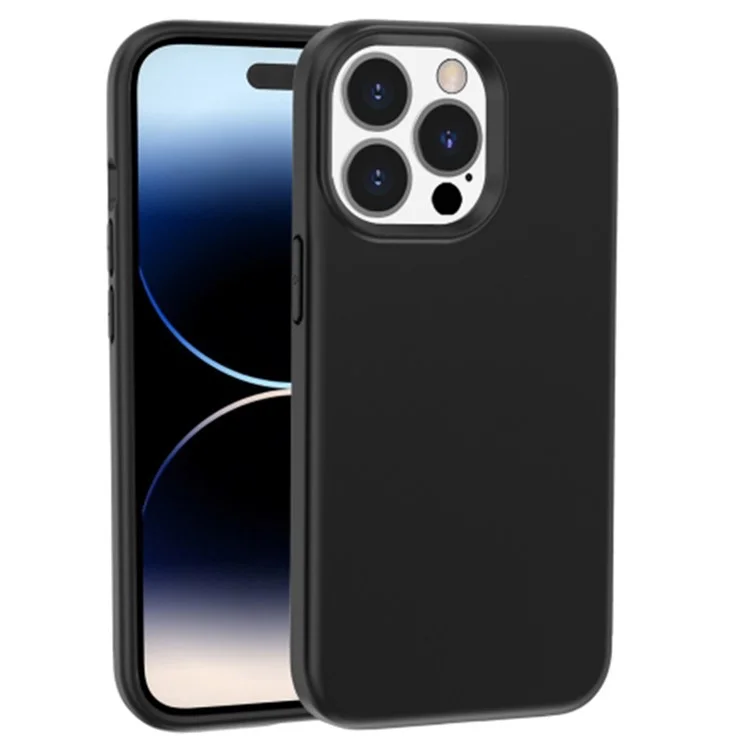 Для iPhone 15 Pro Max TPU+PC Shell Thickened Skin-touch Phone Case Anti-Scratch Phone Cover