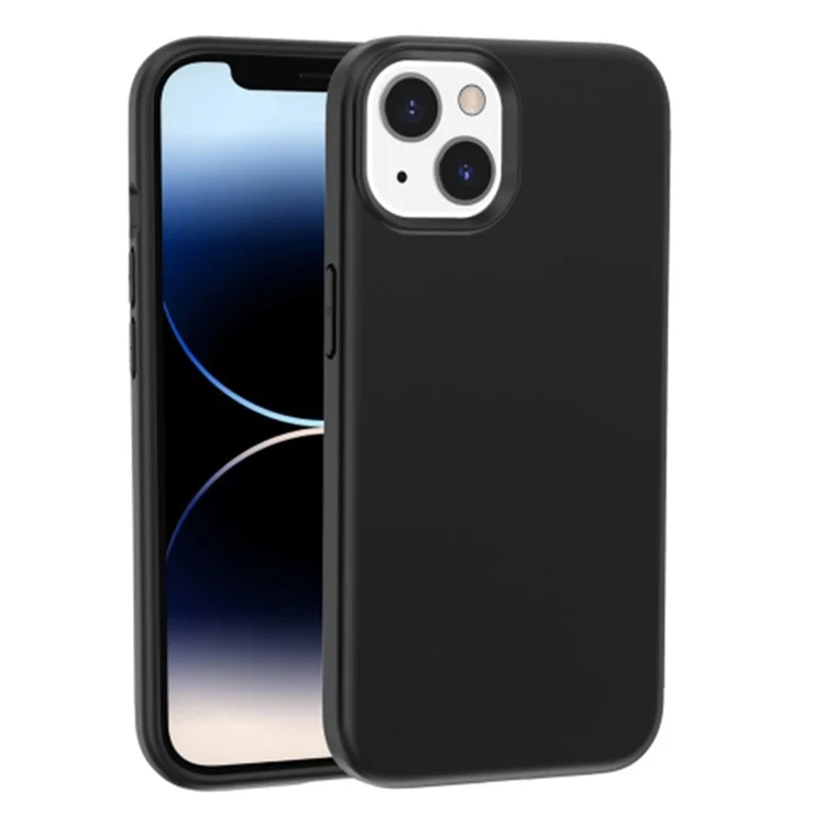 For iPhone 15 Plus Mobile Phone Case TPU+PC Shell Thickened Skin-touch Feeling Cell Phone Cover