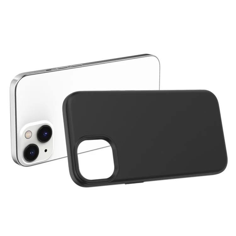 For iPhone 15 Plus Mobile Phone Case TPU+PC Shell Thickened Skin-touch Feeling Cell Phone Cover