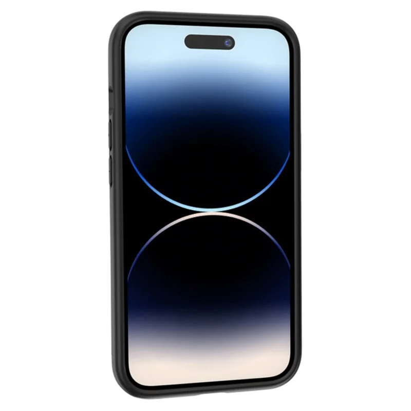 For iPhone 15 Pro Skin-touch Phone Case TPU+PC Shell Thickened Drop Protection Phone Cover